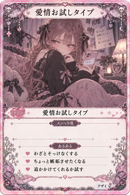愛情お試しタイプ