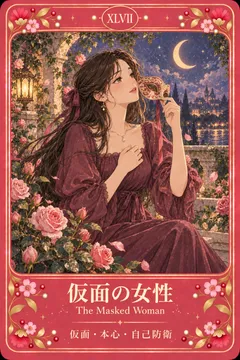 仮面の女性