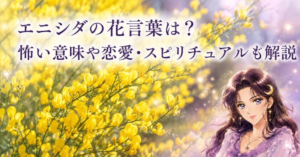 エニシダの花言葉は？怖い意味や恋愛・スピリチュアルも解説