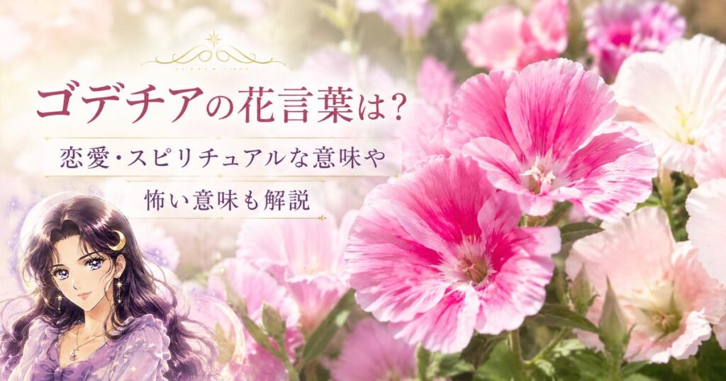 ゴデチアの花言葉は？恋愛・スピリチュアルな意味や怖い意味も解説
