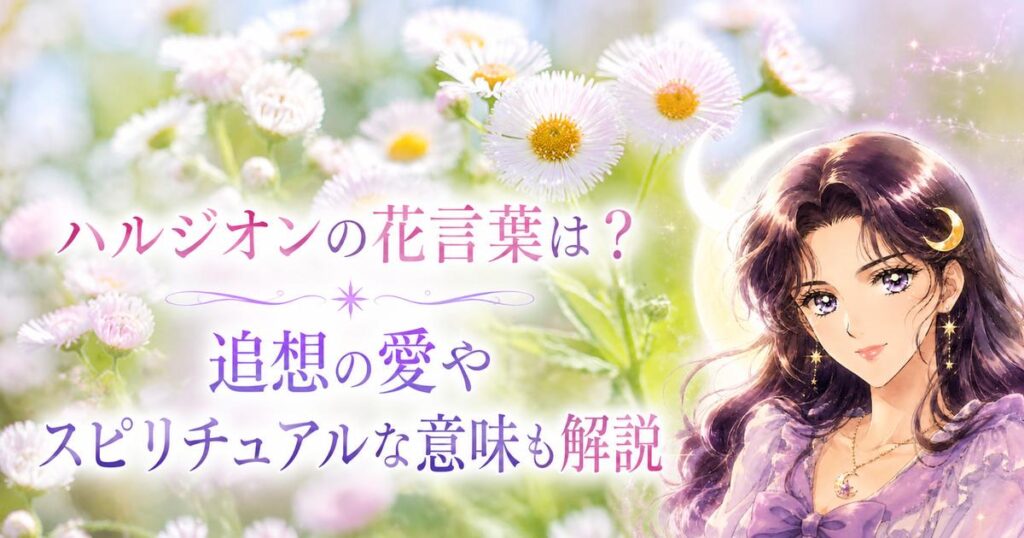 ハルジオンの花言葉は？追想の愛やスピリチュアルな意味も解説