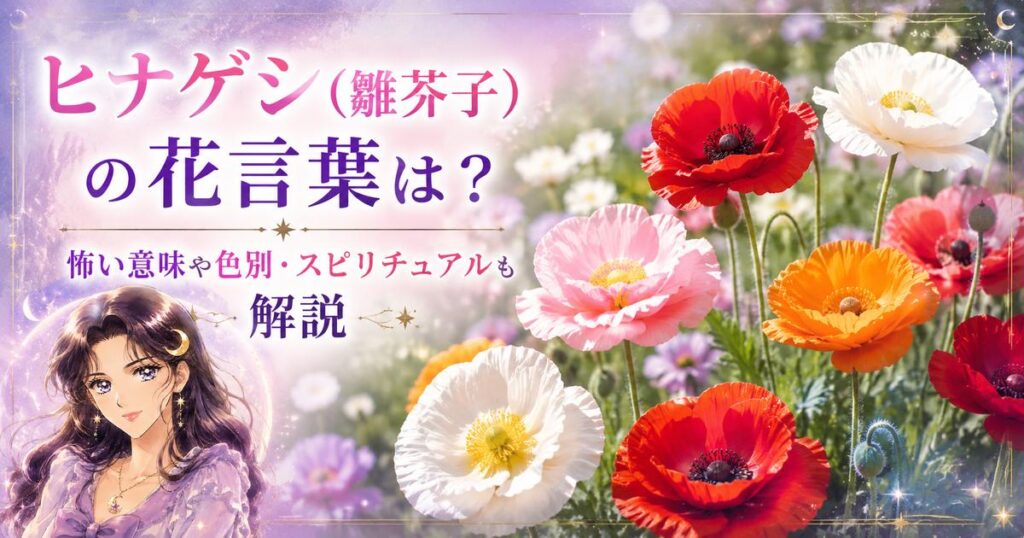 ヒナゲシ(雛芥子)の花言葉は？怖い意味や色別・スピリチュアルも解説