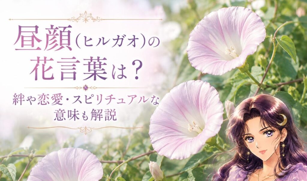 昼顔(ヒルガオ)の花言葉は？絆や恋愛・スピリチュアルな意味も解説