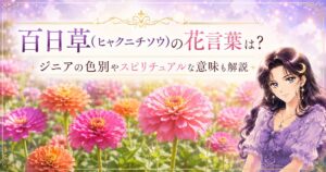 百日草(ヒャクニチソウ)の花言葉は？ジニアの色別やスピリチュアルな意味も解説