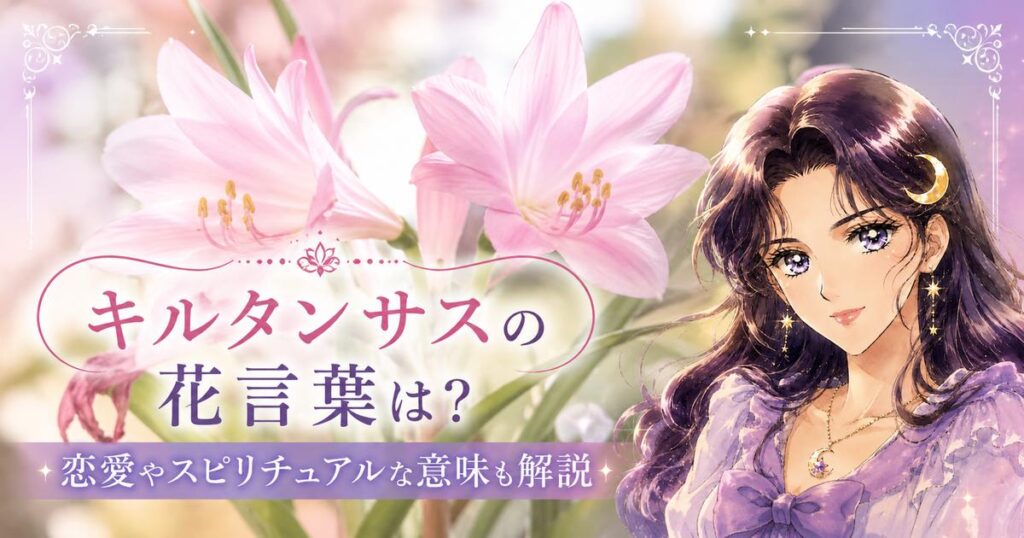 キルタンサスの花言葉は？恋愛やスピリチュアルな意味も解説