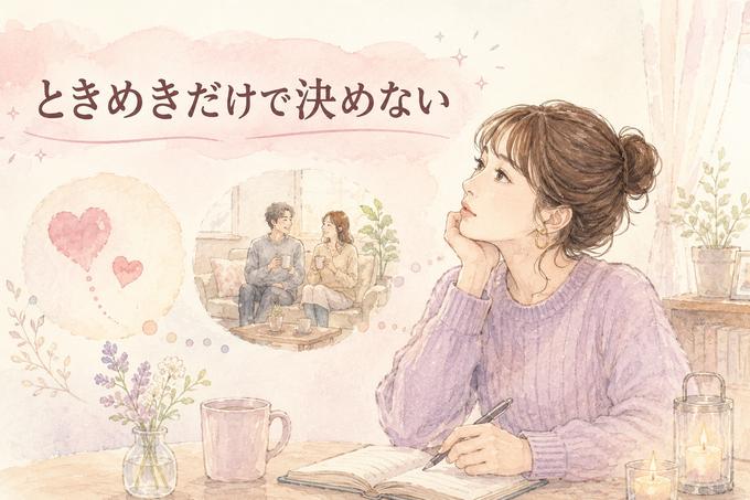 彼氏との関係について一人で考えながら気持ちを整理する女性