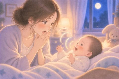 言葉を話す赤ちゃんに驚く女性の夢
