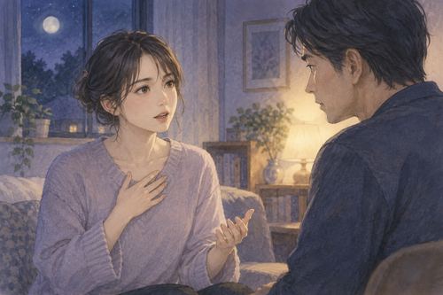 注意してくる相手に落ち着いて言い返す人物の夢