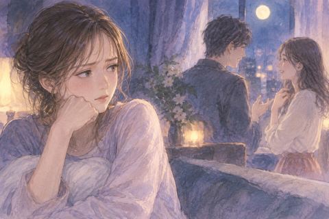 他の女性と話す彼氏を見て嫉妬する女性の夢
