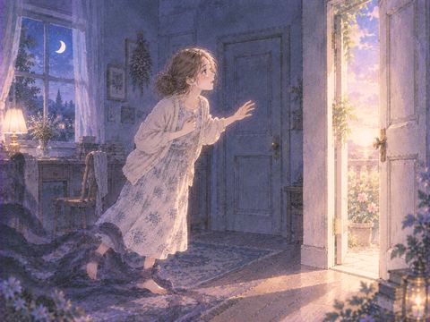 進みたい扉を前に足が止まる女性