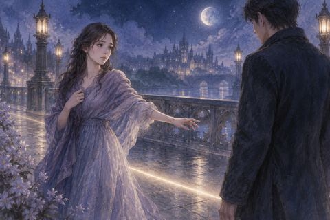 別の人物へ手を伸ばしかけて止める女性の夢の場面