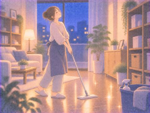 掃除してすっきりする夢を表す夢の場面