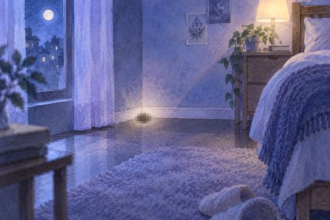 夜の部屋の隅に一つだけモザイクでぼかされたゴキブリの気配がある夢