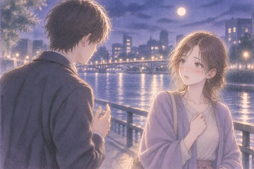 元彼から再び告白され複雑な表情を見せる女性