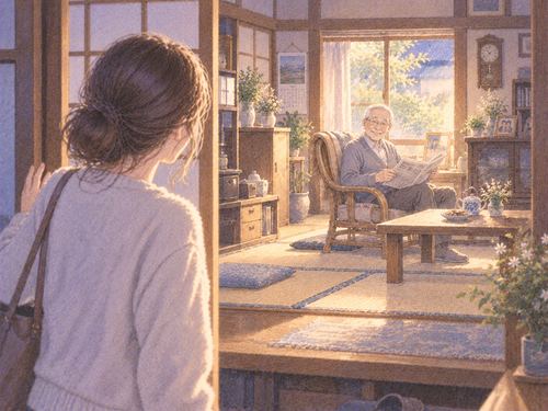 亡くなったおじいちゃんと懐かしい家で過ごす夢