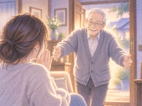 元気な姿で再び現れた亡くなったおじいちゃんの夢