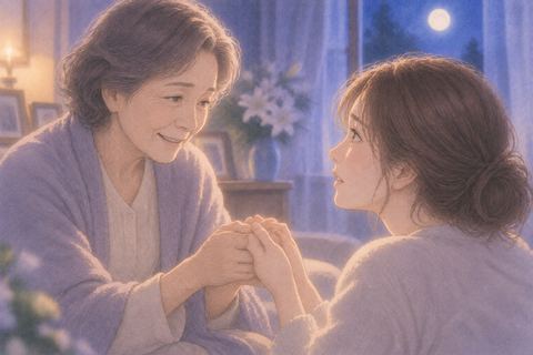 夢の中で亡くなった人の手に触れ鮮明な感覚に驚く人物