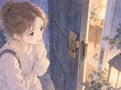 壊れた錠前と閉じきらない夜の扉