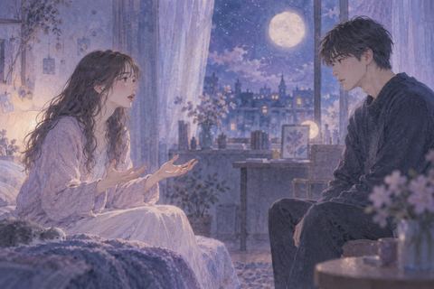夢の中で元彼と向き合い強い言葉をぶつける女性