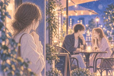 元彼が別の女性と楽しそうに話す姿を見る女性の夢