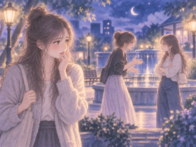 喧嘩する二人の友達を少し離れた場所から見つめる人物の夢
