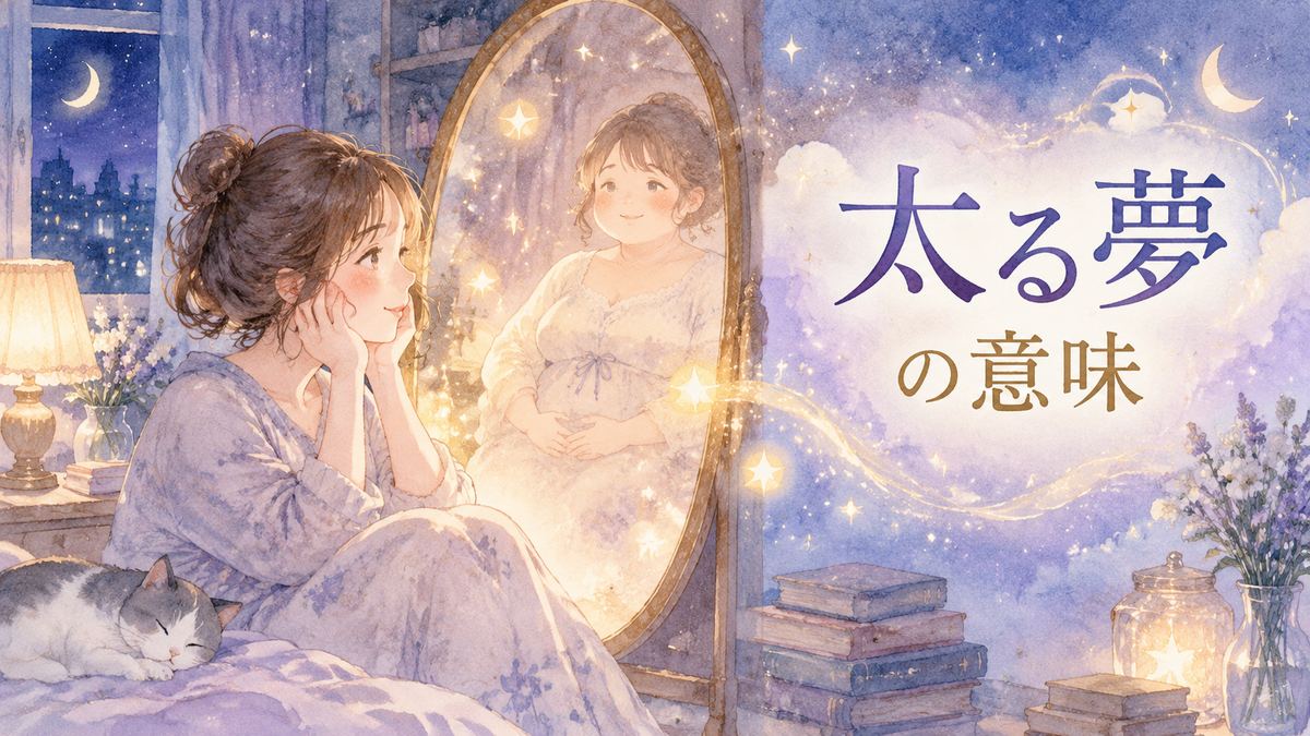 夜の部屋で女性と光る夢の体型変化の象徴
