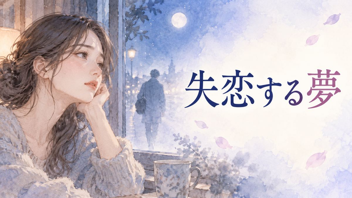 夜の窓辺で遠ざかる人影を見つめる女性