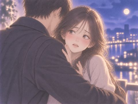 ハグに違和感を覚えて距離を取りたい女性