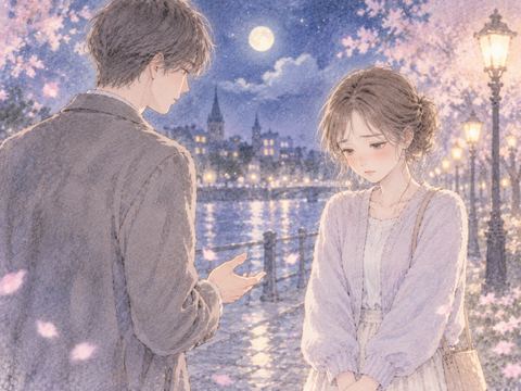好きな人の言葉に切なそうな女性