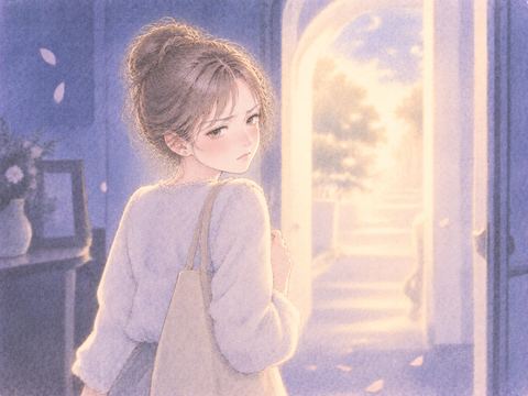 夢の終わりにも苛立ちが残る女性