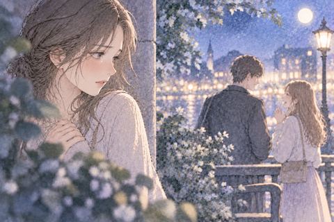 好きな人と別の女性を見て切なくなる女性
