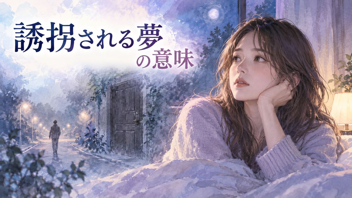 夜の窓辺で夢を振り返る大人の女性と遠ざかる道