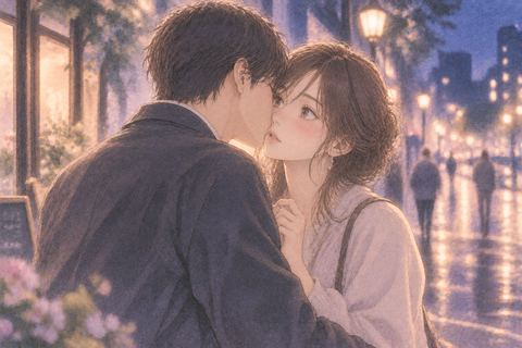恋人ではない相手とのキスに戸惑う女性の夢