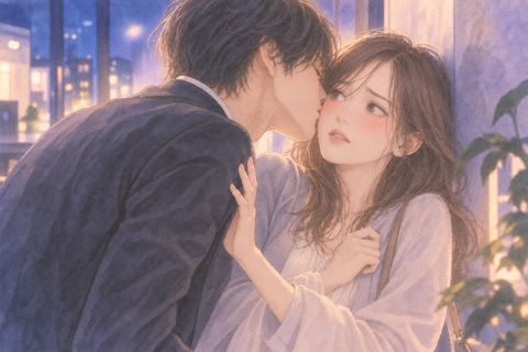 近づく相手から顔をそらし距離を取ろうとする女性の夢