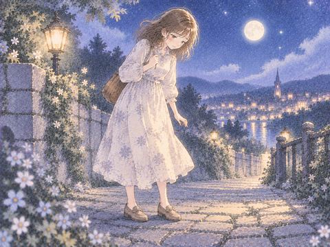 歩きたいのに足が動かず戸惑う女性の夢