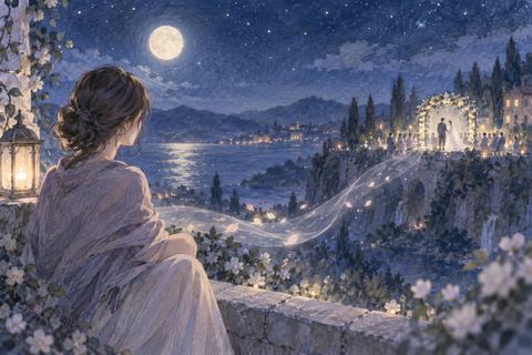 元恋人の結婚式を遠くから静かに見送る人物の夢