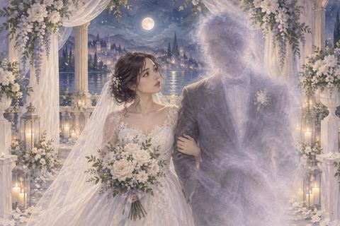 結婚式の記憶は鮮明なのに隣の相手だけぼんやりしている女性の夢