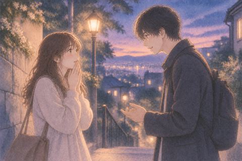 昔好きだった男性から思いを伝えられて驚く女性の夢