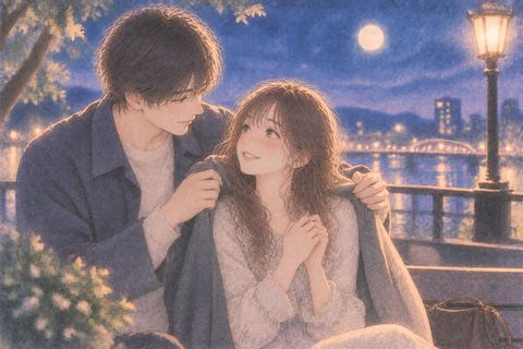 昔好きだった人から上着をそっとかけてもらい安心する女性の夢