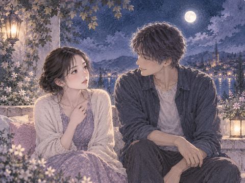 男性から優しい好意を向けられ少し照れる女性の夢の場面