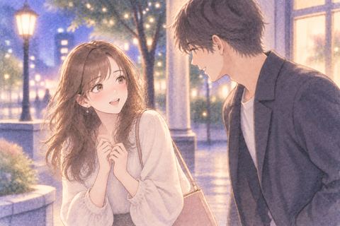 恋人に初対面のように声をかけられる女性