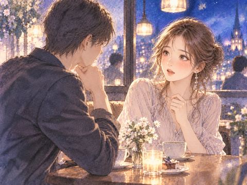 知り合いから好意を示され戸惑う女性