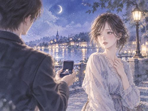 元恋人からのプロポーズに戸惑う女性