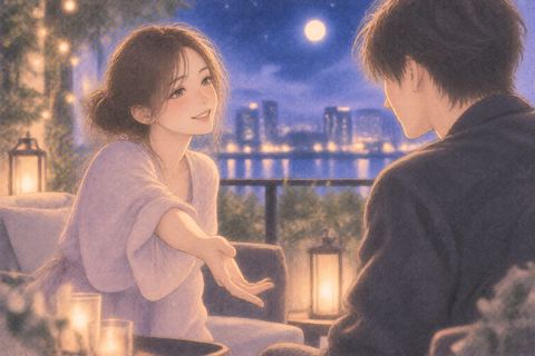 自分から相手へ一歩近づき手を差し出す人物の夢