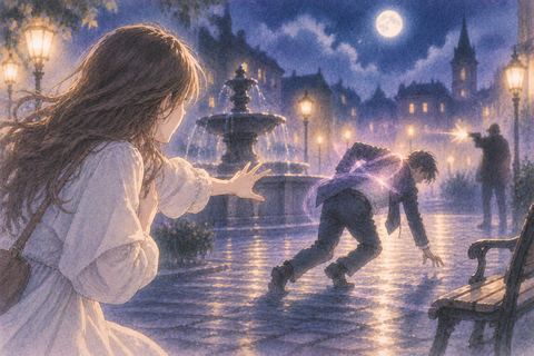 倒れそうな知らない人へ手を伸ばす人物の夢