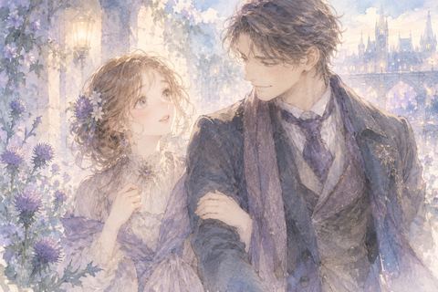 相手から腕を組まれて驚く女性