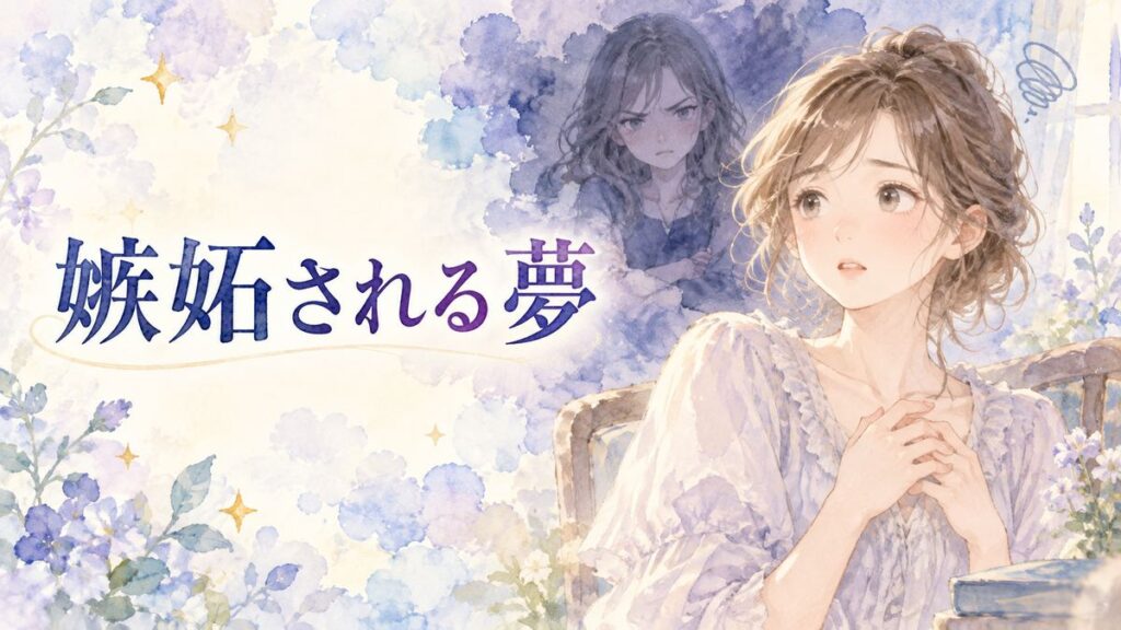 嫉妬する人物を思い浮かべ戸惑う大人の女性