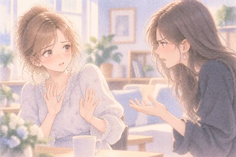 嫉妬する相手への対応に困る大人の女性