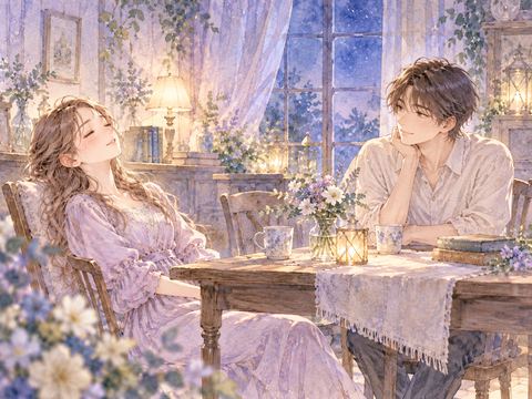 別れ話を終えてほっと息をつく女性