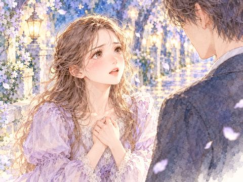 恋人に別れたくないと真剣に伝える女性